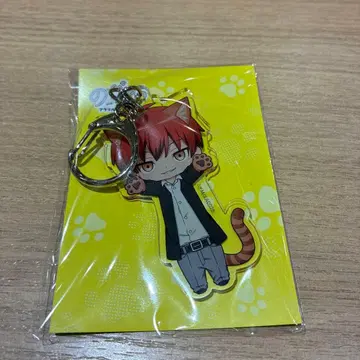 암살교실 아카바네 카르마 노비 고양이 아크릴 키링