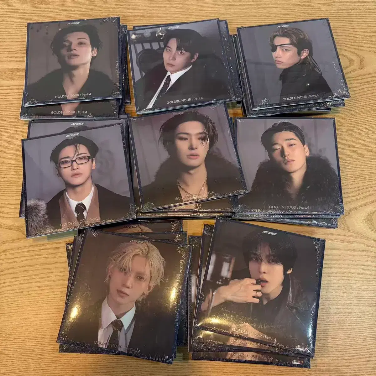 ATEEZ GH4 poca album digipak 特典 2種 セット Ateez - GOLDEN HOUR