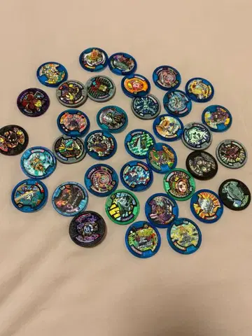 요괴워치 메달 36장 세트 케이스 포함