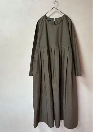 ichi 플리츠 롱 원피스 이치