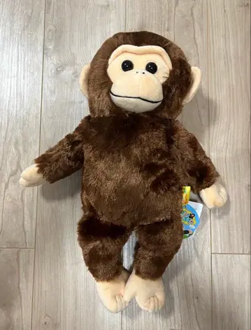 놀자 칭판포이 봉제 인형 침팬지 원숭이 몽키 동물 오랑우탄