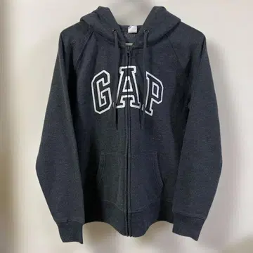 GAP 다크 그레이 후드 부착 후드티