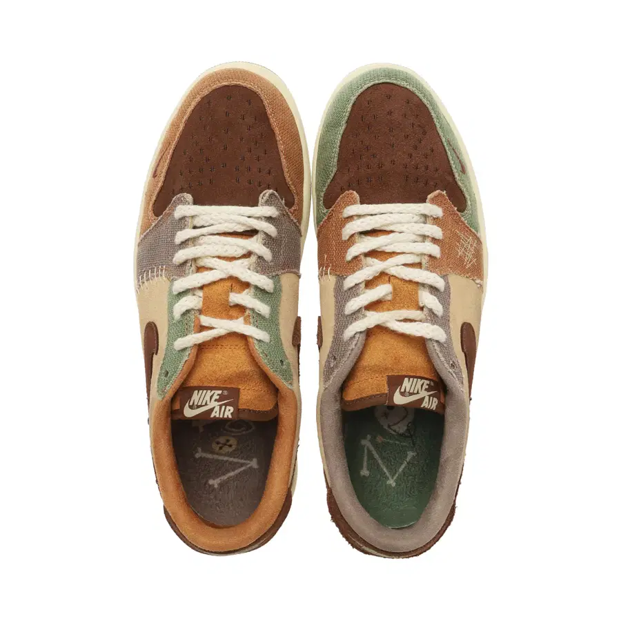 [285] 乔丹1代 x Zion Williamson 复古低帮 OG Flax and Oil
