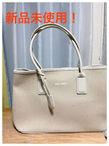 MONO COMME CA 베이지 토트백