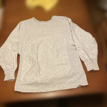 80s 레어 Champion 리버스 위브 눈 없음 무지 맨투맨 M