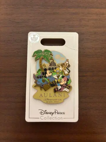 디즈니 하와이 아울라니 핀배지 미키 미니 구피