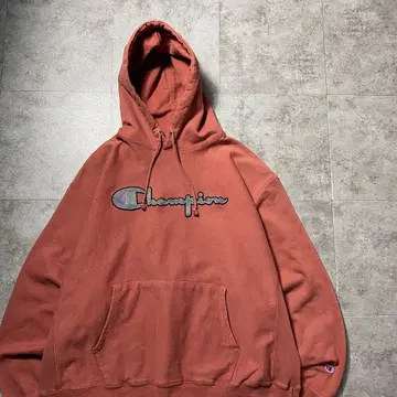 00s 챔피온 리버스 위브 와펜 로고 맨투맨 후디