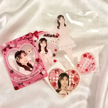 AKB48 발렌타인 스크래치 나가노 세리카 세트
