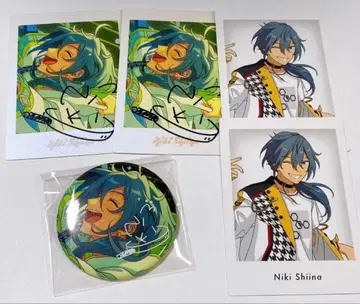 앙스타 시이나 니키 10th 전시회 파샤츠 캔뱃지 특전