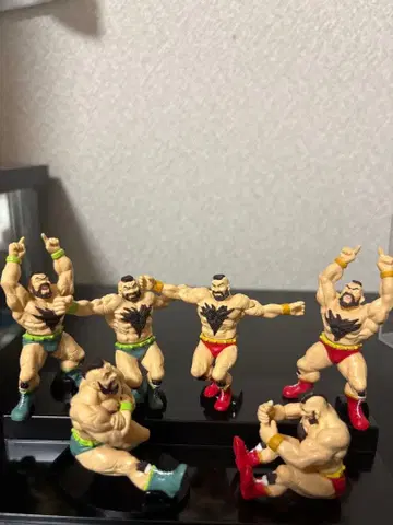 스트리트 파이터 잔기예프 피규어 6체 세트