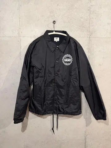 VANS 블랙 나일론 자켓