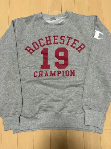 Champion Rochester 19 맨투맨 그레이 3단 로고