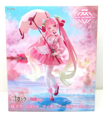 다이토 AMP+ 피규어 하츠네 미쿠 벚꽃미쿠 벚꽃 드레스 Ver.
