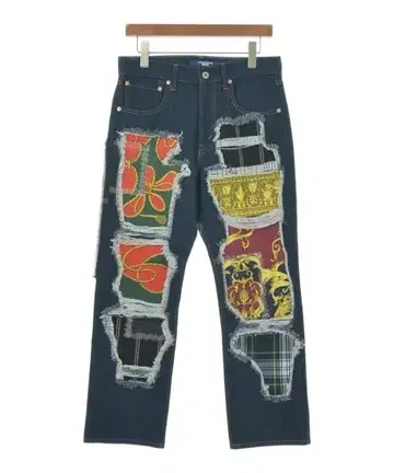 준야 와타나베 맨 데님 팬츠 남성용