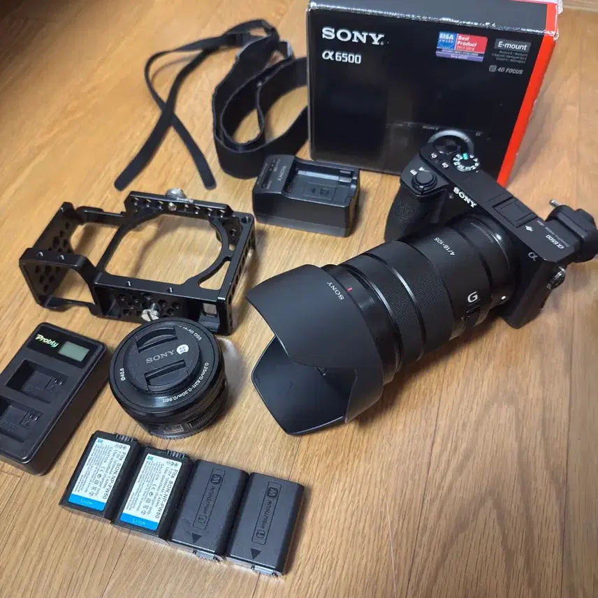 소니 A6500 미러리스 카메라 + 18105g렌즈