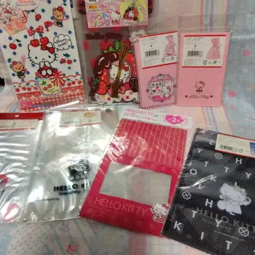 미사용 헤이세이 레트로 Hello Kitty 기프트 백 세트