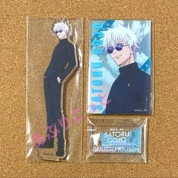 주술회전 고죠 사토루 TOHO 특전 아크릴 스탠드, 아크릴 카드