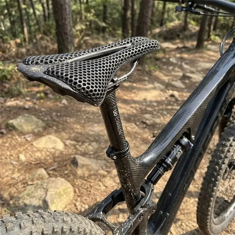 3d 통기성 산악 자전거 안장 싸이클 mtb