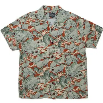 STUDIO D'ARTISAN 스튜디오 다루치잔 알로하 셔츠 백돈