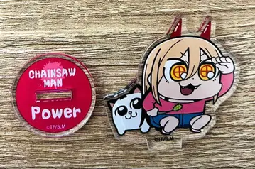 체인소 맨 아크릴 스탠드 팝 팀 에픽 파워