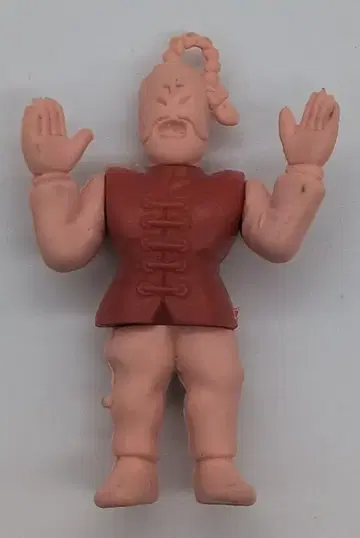 모리나가 제과 근육맨 캐러멜 마스코트 라면맨