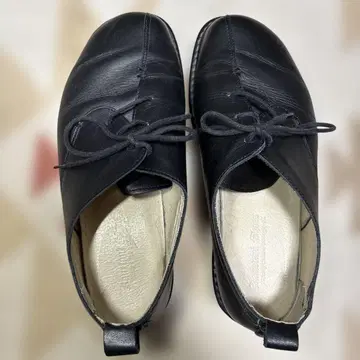 카나야 제화 25.5cm 한쪽 발 350g 블랙 가죽 레이스업 비즈니스