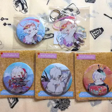 마후마후 팬미팅 아크릴 키링 캔뱃지 아트를 과학하다 아크릴 키링