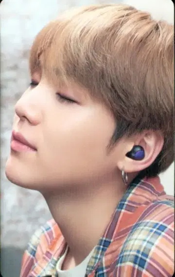 BTS SAMSUNG Galaxy Buds SUGA 트레이딩 카드