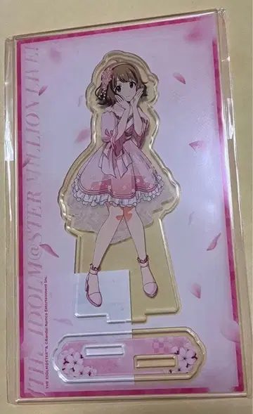 아이돌 마스터 아이마스 밀리언 라이브 카라테츠 아크릴 스탠드 모모코