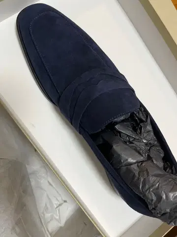 JOHN GALLIANO 네이비 로퍼 42