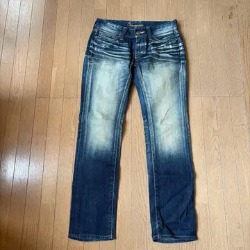 Vanquish 다크 블루 슬림핏 데님 42인치