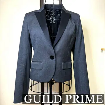GUILD PRIME 그레이 숏 자켓