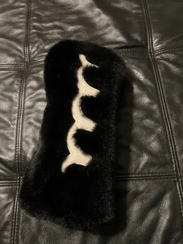 muta 페어웨이 우드 커버 인조 모피 블랙