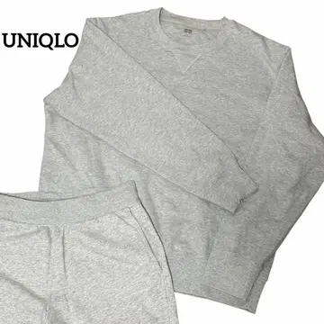 새상품급 유니클로 UNIQLO 맨투맨 셋업
