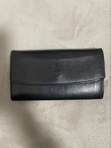 IL BISONTE 가죽 장지갑 블랙