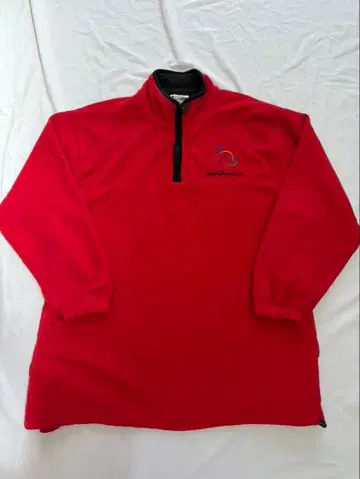 디즈니 빈티지 미키 남성용 M 플리스 하프 집업