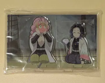 귀멸의 칼날 기둥 연습편 장면 그대로 아크릴 스탠드 시노부와 미츠리