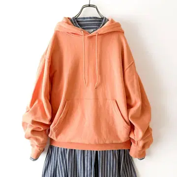 새상품급 빔즈 보이 스크린스타즈 별주 후드 맨투맨 오렌지