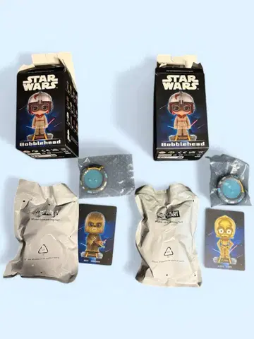 팝마트 POPMART 스타 워즈 C-3PO와 츄바카 세트