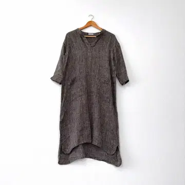 fog linen work 린넨 원피스 헤링본 리투아니아 제
