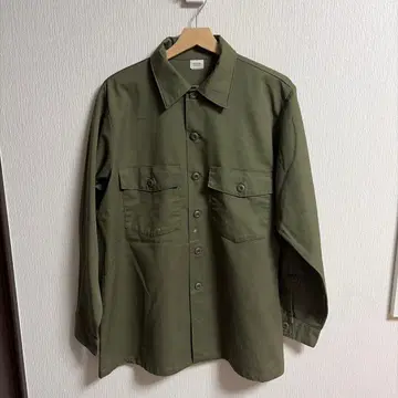 87년 미군 OG107 UTILITY 셔츠 16 2/1 퍼티그 셔츠
