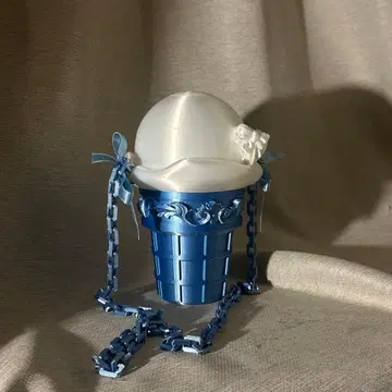 Y2K 헤이세이 미니 숄더백 파우치 소품함 아이스크림 디자인 개성