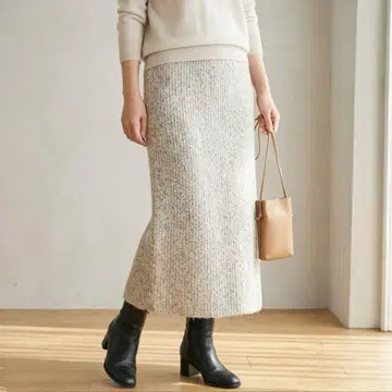 Plage 플라주 알파카 울 니트 스커트 [ R'IAM ] Nepyarn