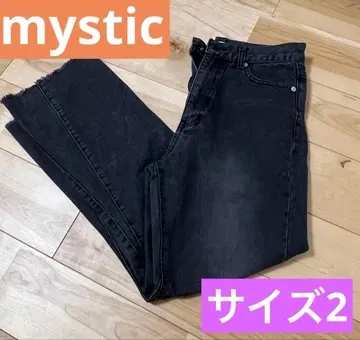 mystic 다크 그레이 데님 팬츠 사이즈 2