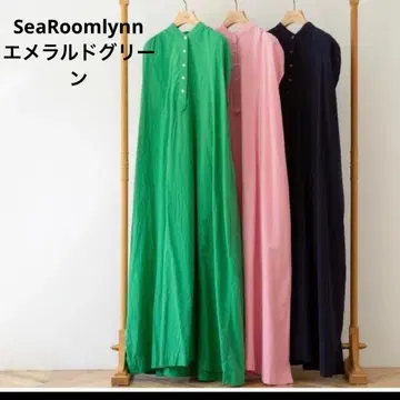 SeaRoomlynn 시룸 마오 컬러 드레스 그린