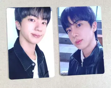 랜덤 JIN 혜택 포토 카드 2매