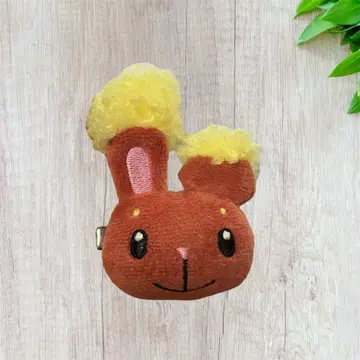 레어 포켓몬 봉제 인형 앞머리 클립 미미로르