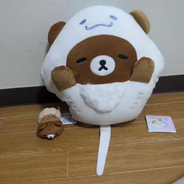 리락쿠마 바다 기분 캐릭터형 쿠션 오뎅으로 변신한 차이로이코구마 세트