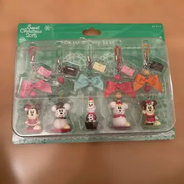 도쿄 디즈니 리조트 크리스마스 스트랩 세트