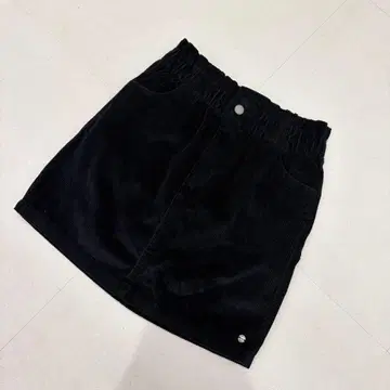 Roxy 코듀로이 블랙 미니 스커트